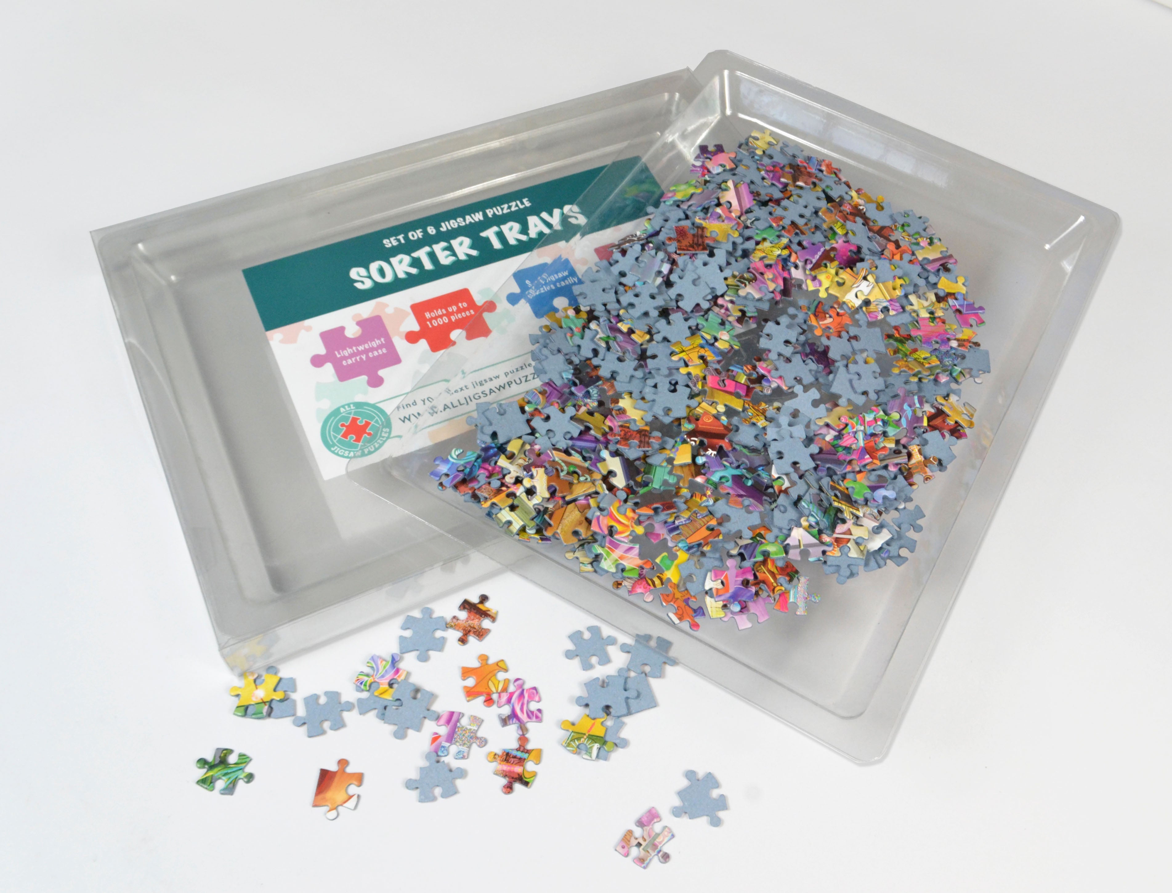 XZNGL Puzzle Trays for Sorting 1000 Pieces Small Puzzle Piece