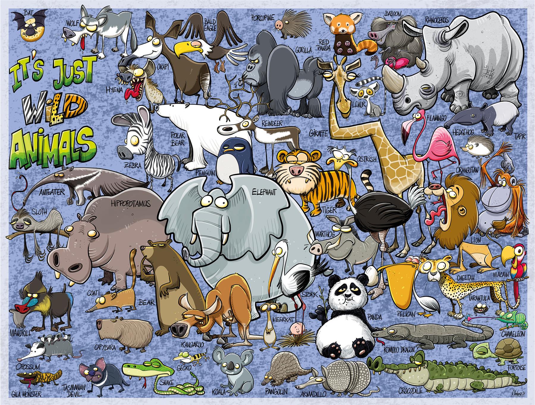 It's Just Dogs! 1000 Piece Jigsaw Puzzle