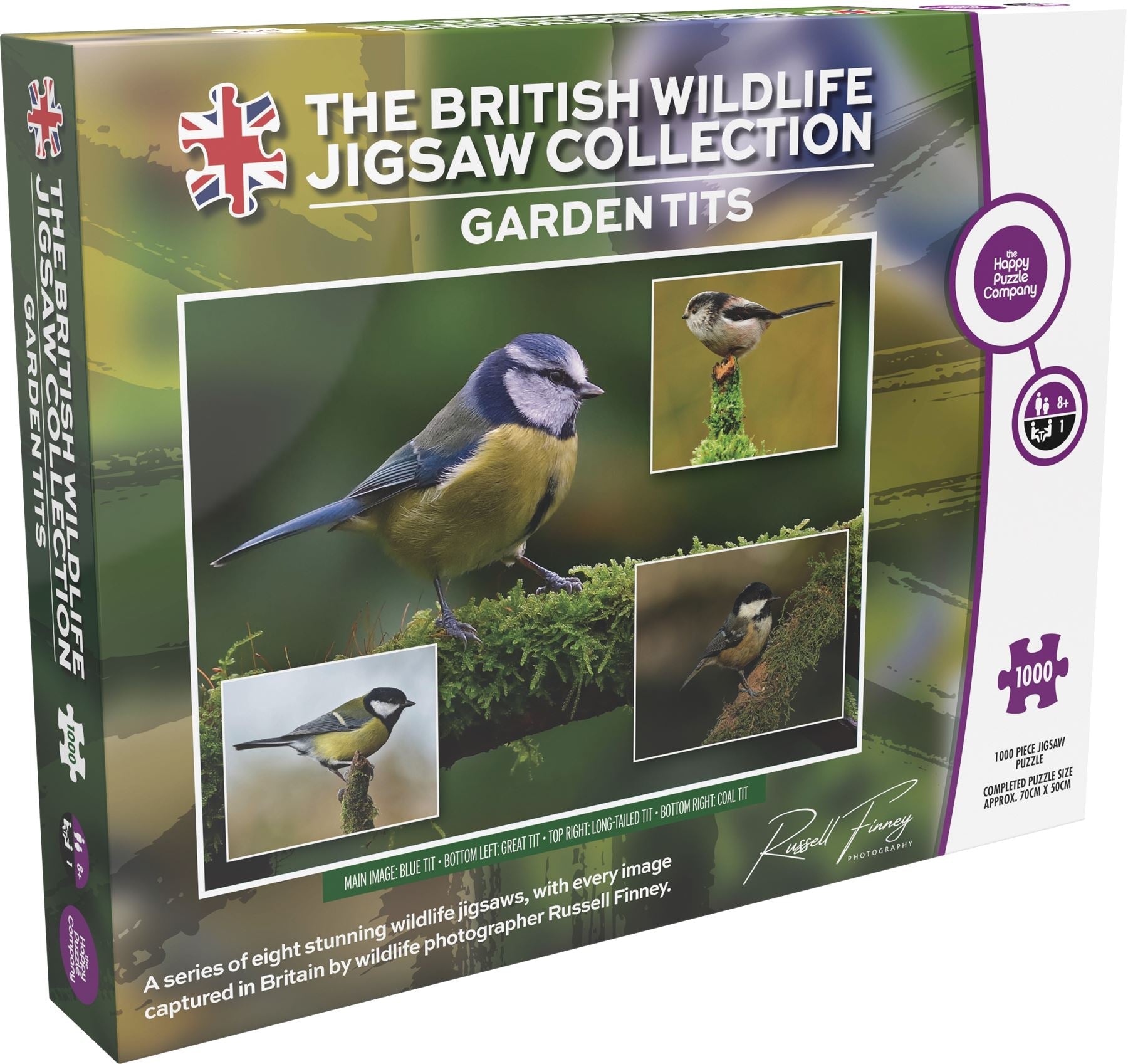 Jigsaw Puzzle Wildlife Garden - 500 Pieces Puzzle