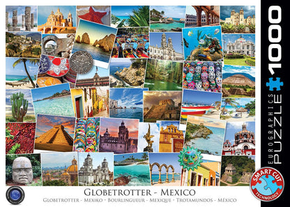 Globetrotter Mexico 1000 Piece Jigsaw Puzzle