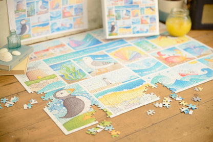 A Day at the Seaside 1000 Piece Jigsaw Puzzle