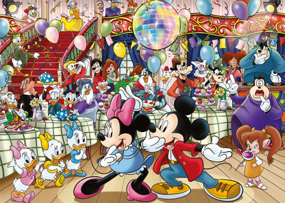 Wasgij Disney Mickeys Party 1000 Piece Jigsaw Puzzle