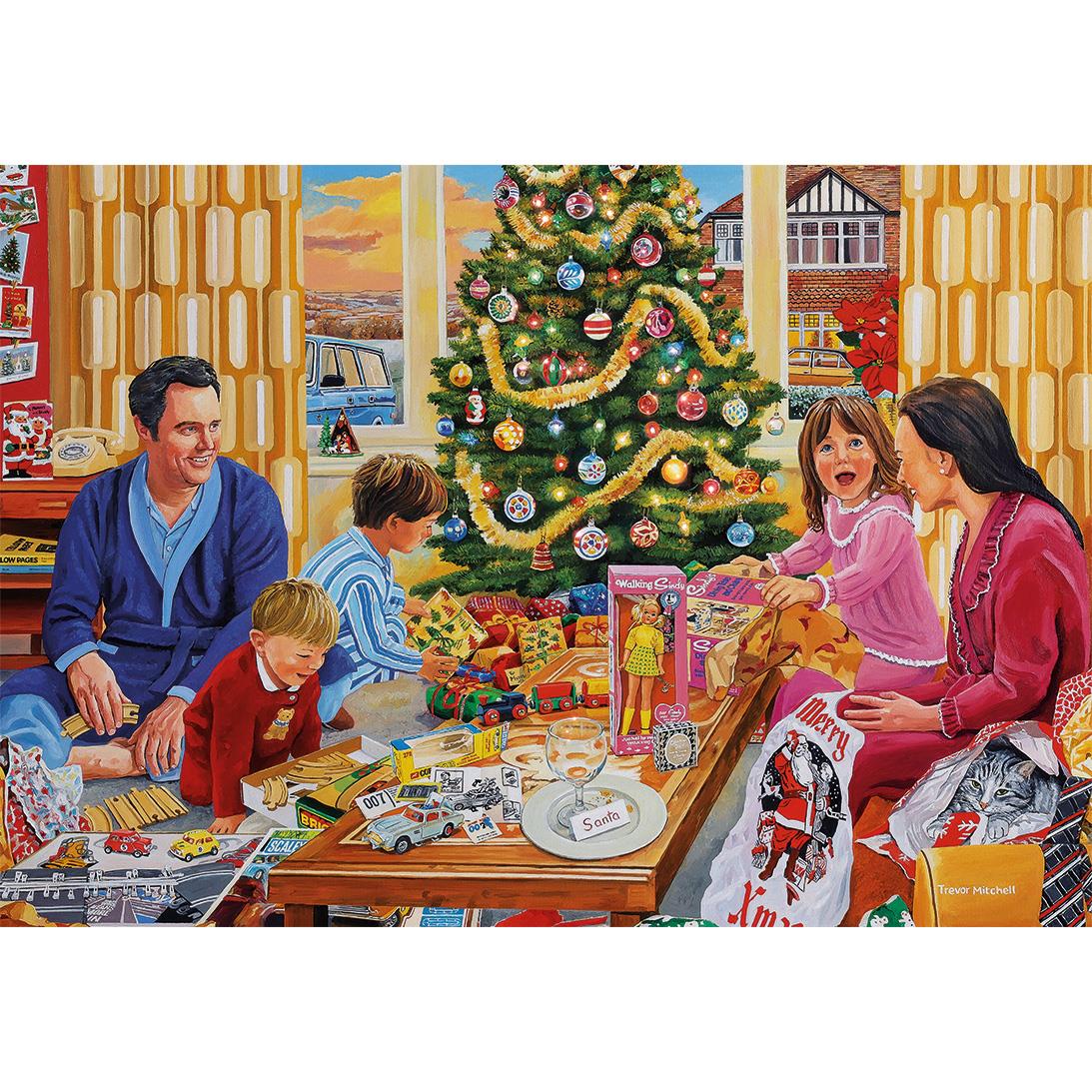 A Christmas To Remember 4 x 500 Piece Jigsaw Puzzle