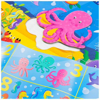 Counting Creatures 30 Piece Giant Floor Puzzle