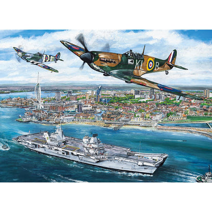 Portsmouth Flypast Help for Heroes 1000 Piece Jigsaw Puzzle