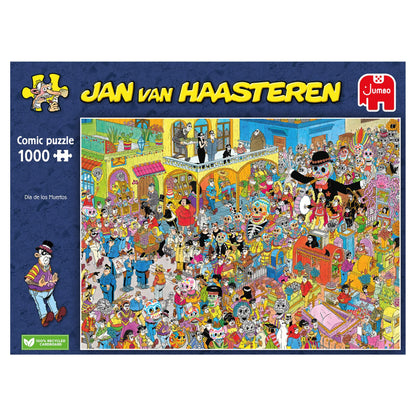 Jan Van Haasteren's Dia de los Muertos (Day of the Dead) 1000 piece jigsaw puzzle