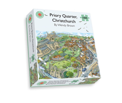 Priory Quarter 1000 Piece Jigsaw Puzzle