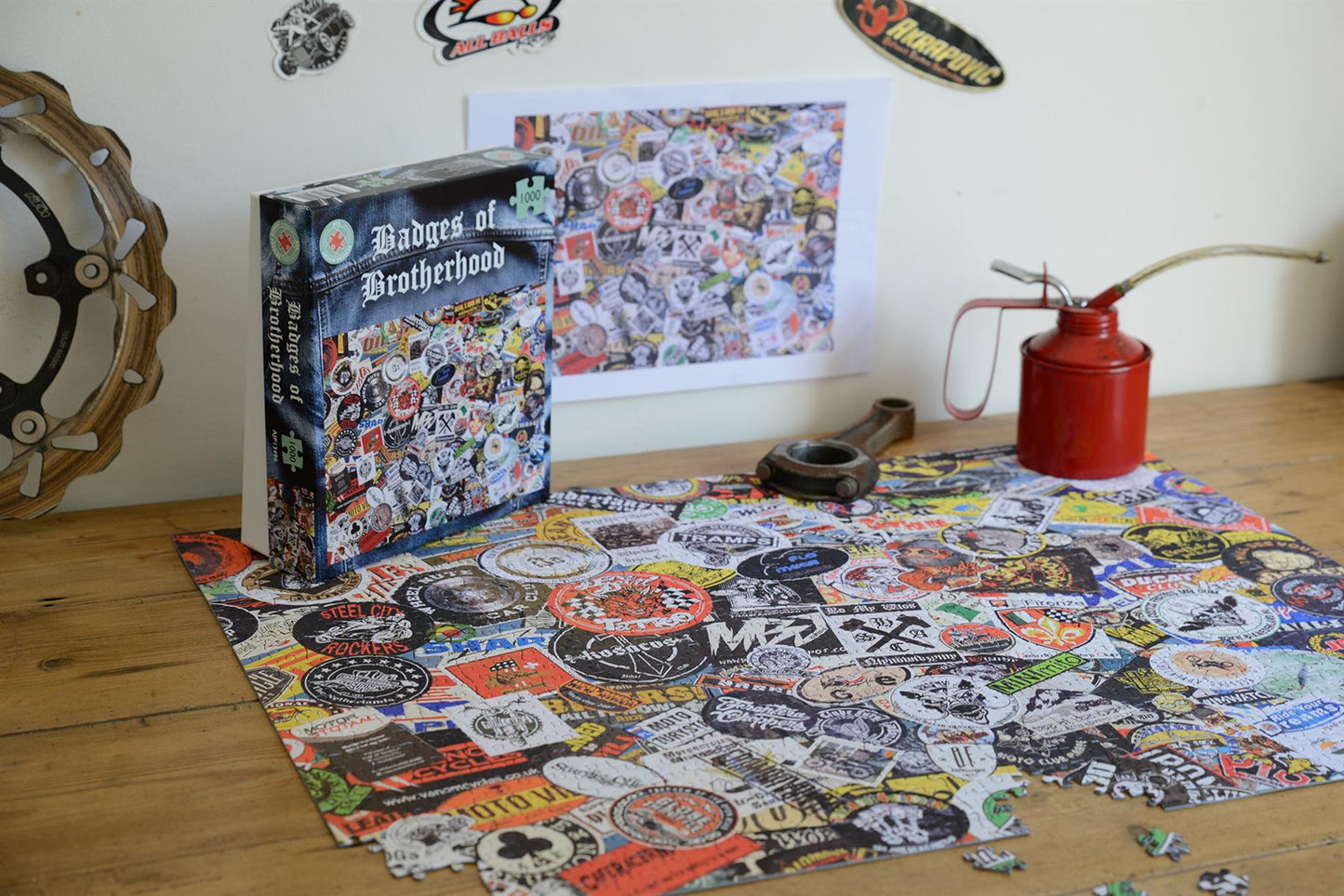 Badges of Brotherhood  1000 Piece Jigsaw Puzzle