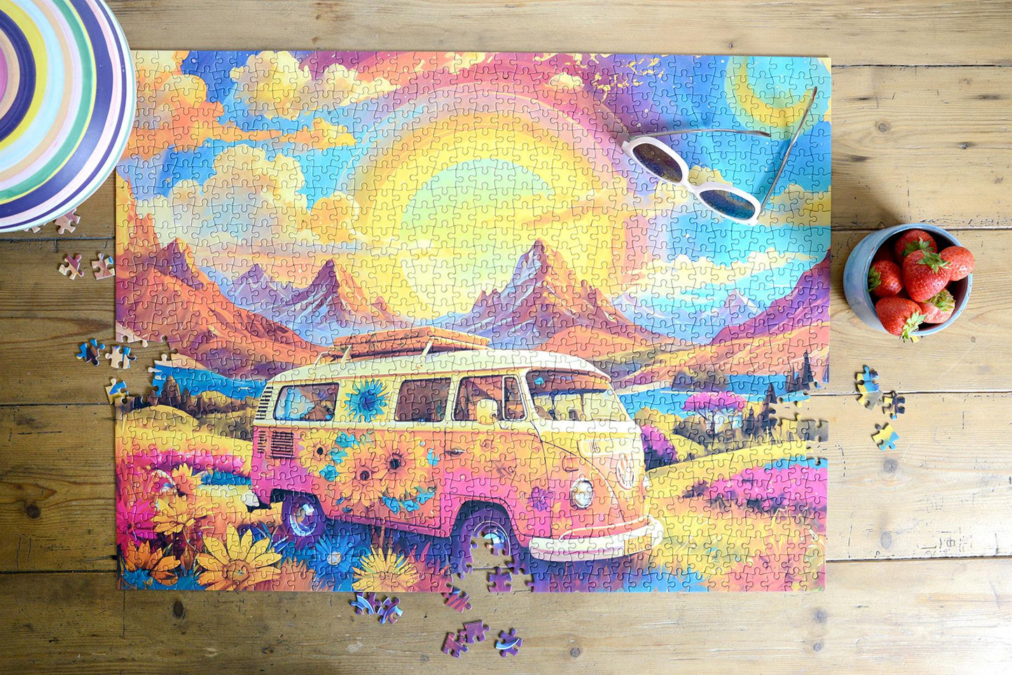 Take a Hippy "Trip" 1000 Piece Jigsaw Puzzle