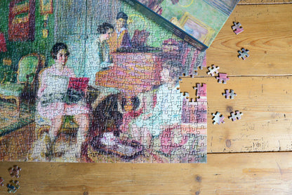 Madame Andre Wormser and her Children - National Gallery 1000 Piece Jigsaw Puzzle