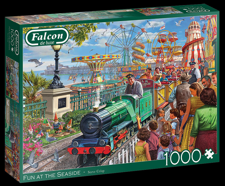 Falcon de luxe Fun at the Seaside 1000 Piece Jigsaw Puzzle