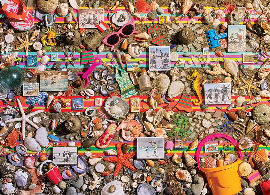 Beach Scene 1000 Piece Jigsaw Puzzle