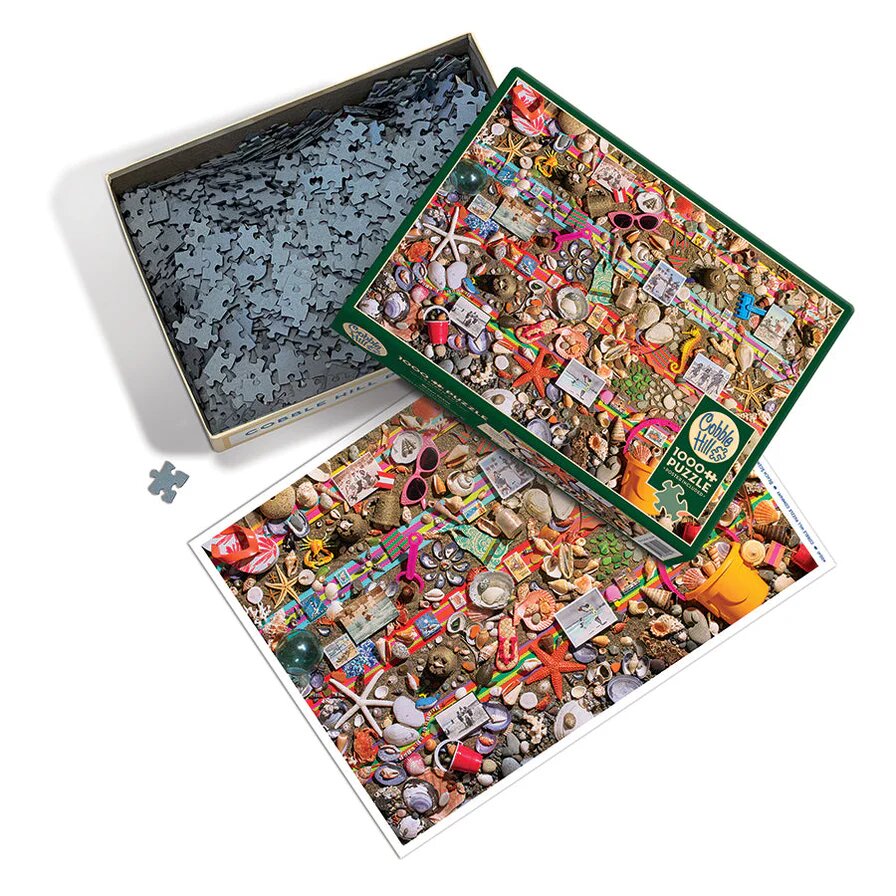 Beach Scene 1000 Piece Jigsaw Puzzle