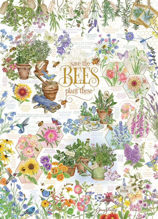 Save The Bees 1000 Piece Jigsaw Puzzle