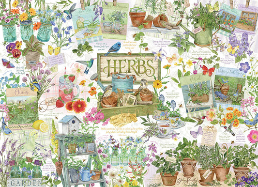 Herb Garden 1000 Piece Jigsaw Puzzle