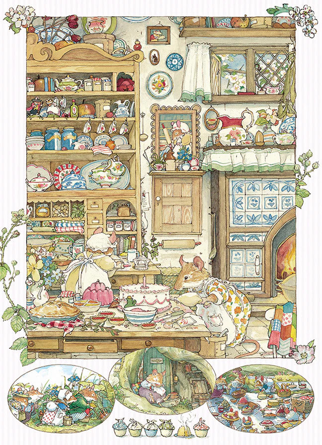 Brambly Hedge: Picnic Preparations 500 Piece Jigsaw Puzzle