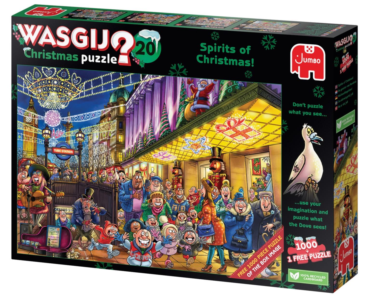 Wasgij Christmas 20 Spirit of Christmas 1000 Piece Jigsaw Puzzle