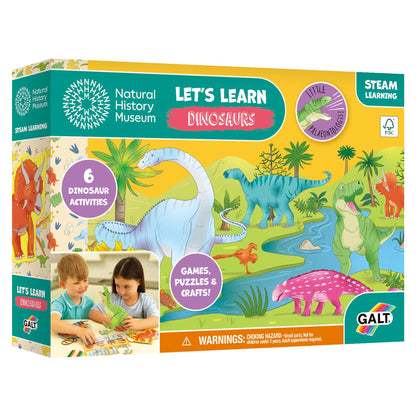 Natural History Museum Let's Learn Dinosaurs Activity Pack