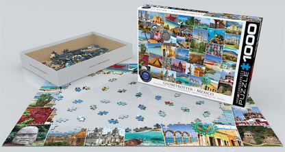 Globetrotter Mexico 1000 Piece Jigsaw Puzzle