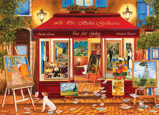 Fine Art Gallery by Guido Borelli 1000 Piece Jigsaw Puzzle