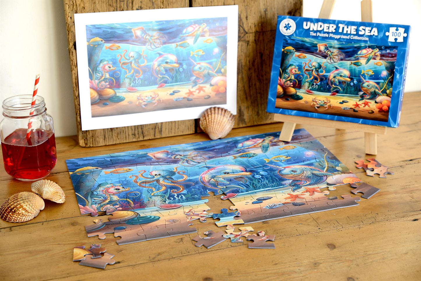 Under the Sea 100 Piece Jigsaw Puzzle