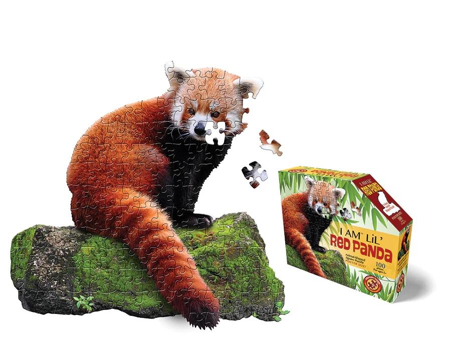 I Am Lil' Red Panda Puzzle - 100 Piece Jigsaw Puzzle