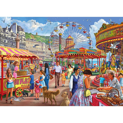 Hastings promenade 1000 Piece Jigsaw Puzzle