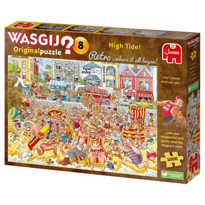 Wasgij Retro Original 8 High Tide! 1000 Piece Jigsaw Puzzle