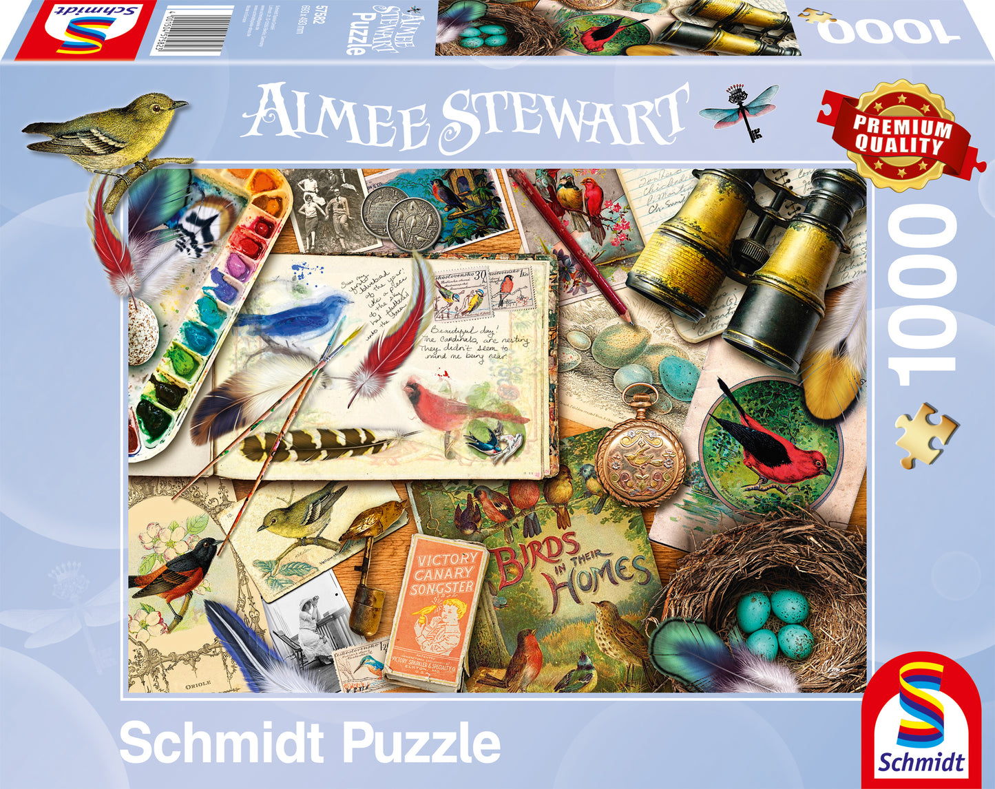 Aimee Stewart: Birdwatching 1000 Piece Jigsaw Puzzle