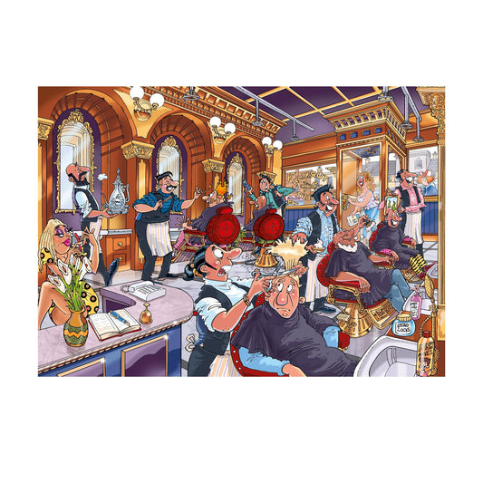 Wasgij Mystery 27 A Close Shave!  1000 Piece Jigsaw Puzzle