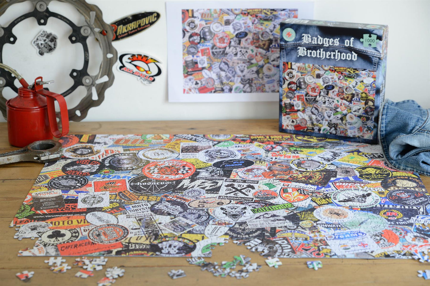 Badges of Brotherhood  1000 Piece Jigsaw Puzzle