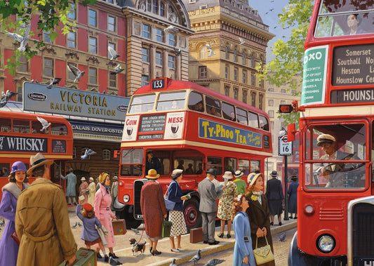 Falcon de luxe  Victoria Station 1000 Piece Jigsaw Puzzle