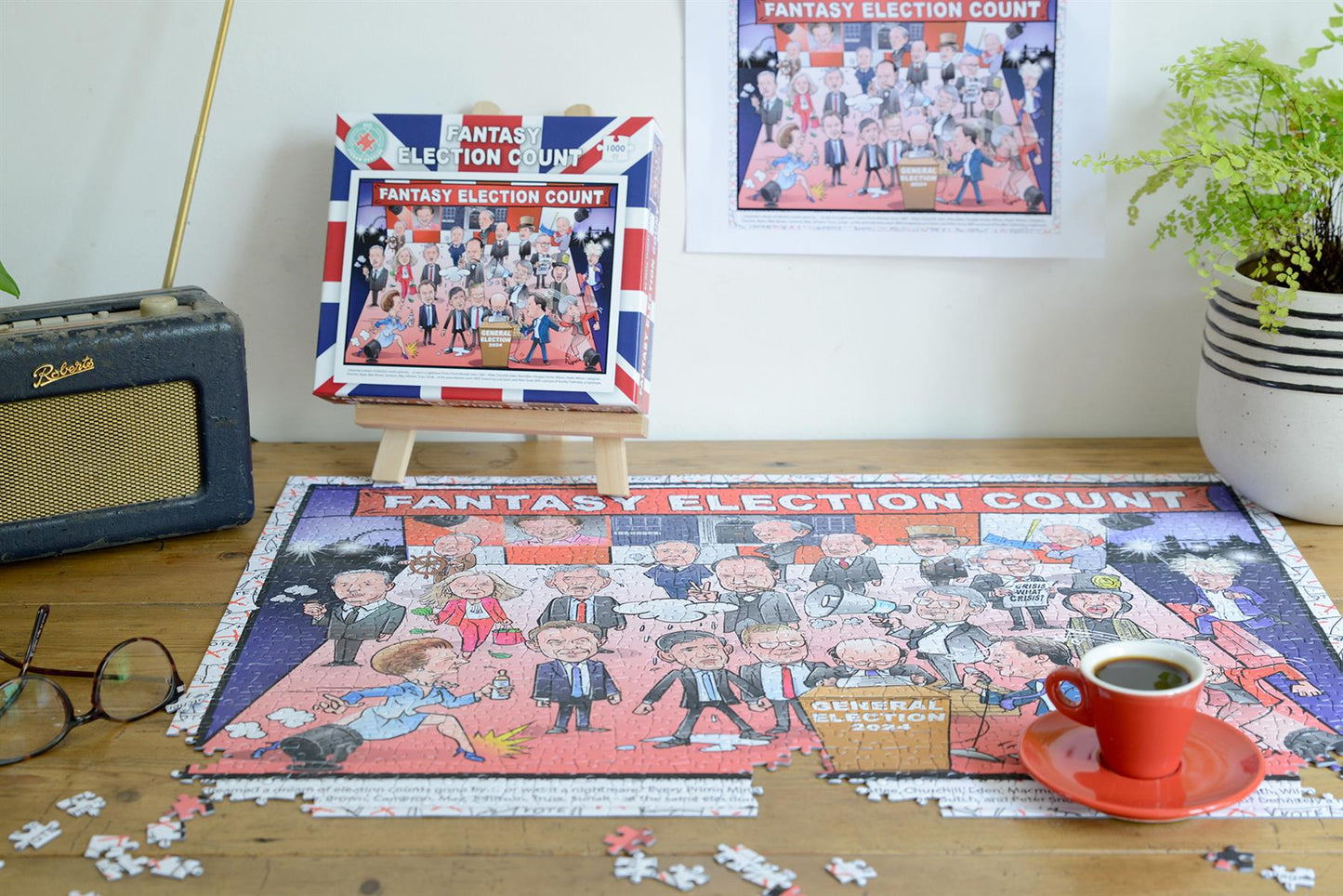 Fantasy Election Count 1000 Piece Jigsaw Puzzle