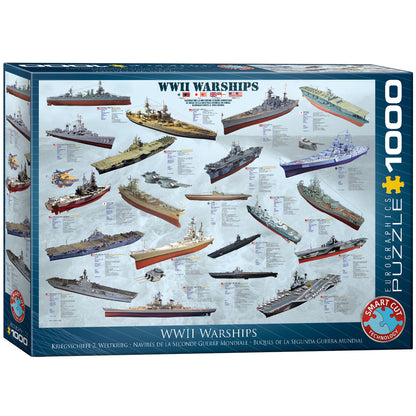 WW II Warships 1000 Piece Jigsaw Puzzle