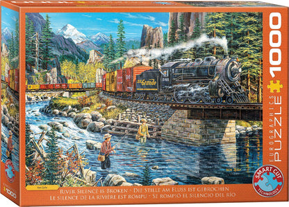 River Silence is Broken 1000 Piece Jigsaw Puzzle