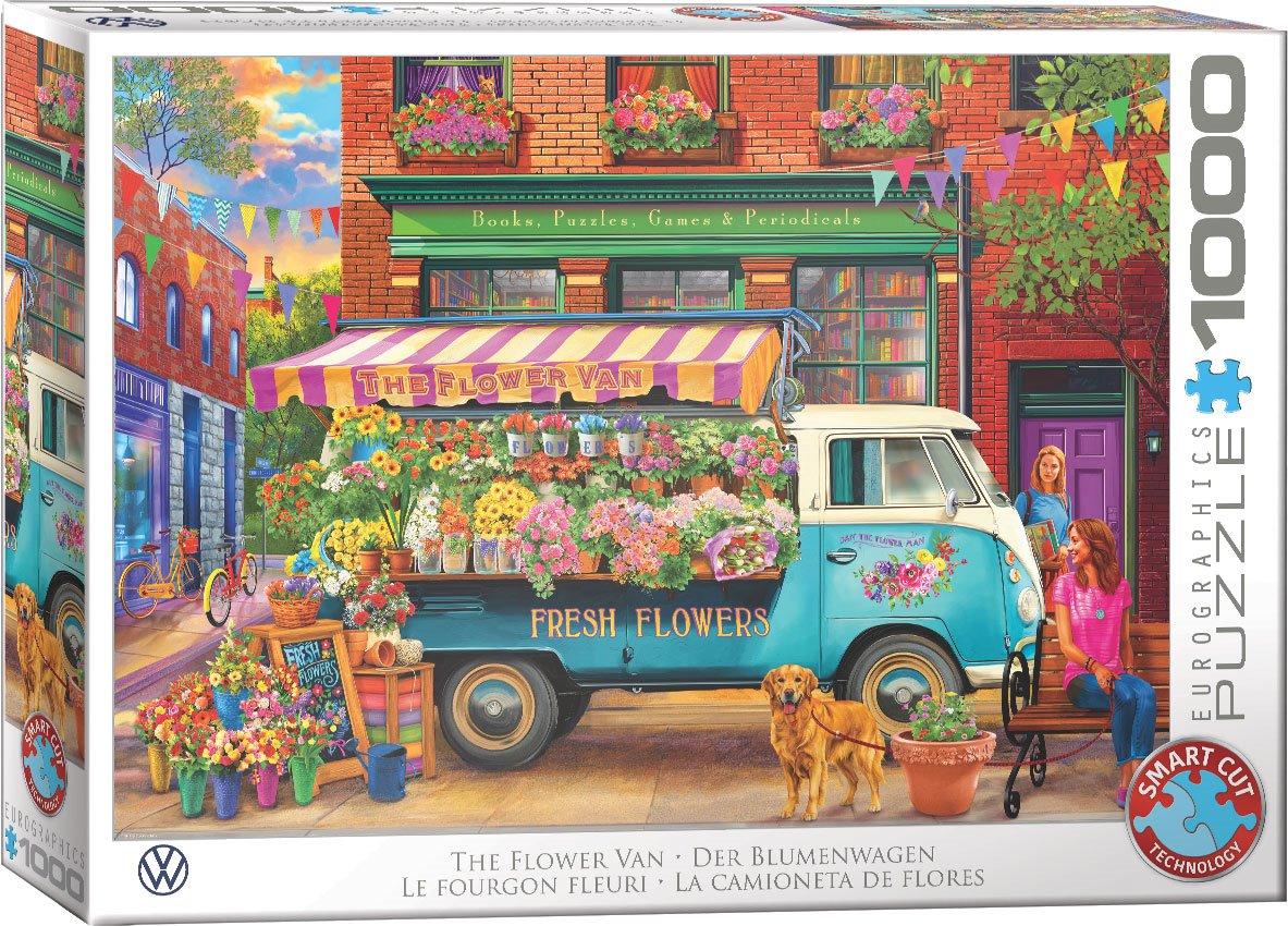 VW Florist 1000 Piece Jigsaw Puzzle