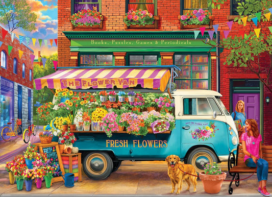 VW Florist 1000 Piece Jigsaw Puzzle