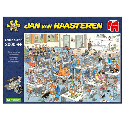 Jan Van Haasteren's The Cat Pageantry 2000 Piece Jigsaw Puzzle