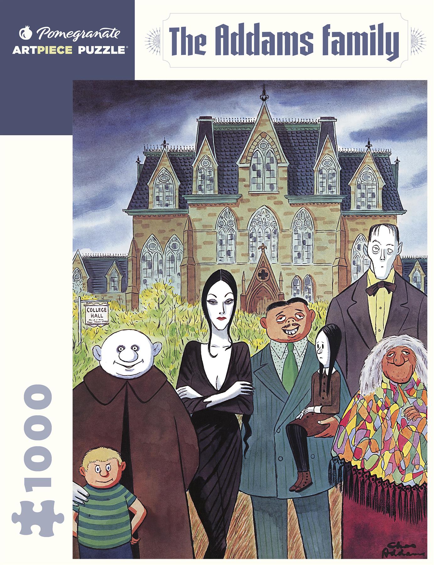 The Addams Family 1000 Piece Jigsaw Puzzle