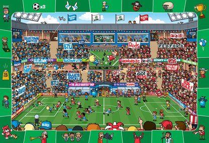 Soccer -Spot & Find 100-Piece Puzzle