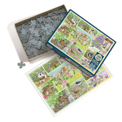 Garden Birds in Spring 500 Piece Jigsaw