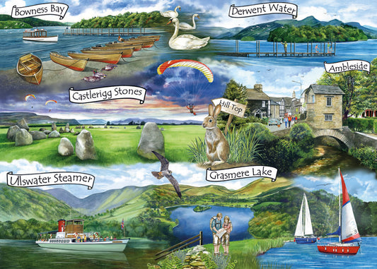 Lake District 1000 Piece Jigsaw Puzzle