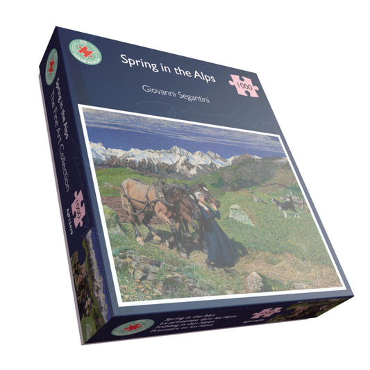 Spring in the Alps 1000 Piece Jigsaw Puzzle