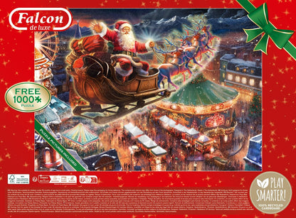 Falcon de luxe  Christmas Wonderland 2 x 1000 Piece Jigsaw Puzzles