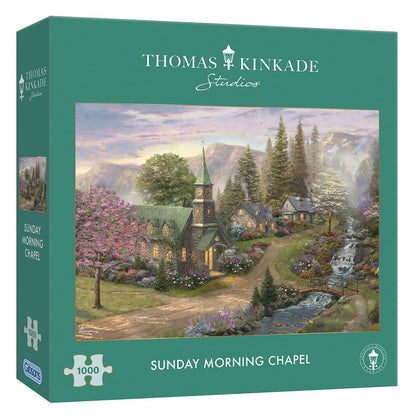 Sunday Morning Chapel 1000 Piece Jigsaw Puzzle