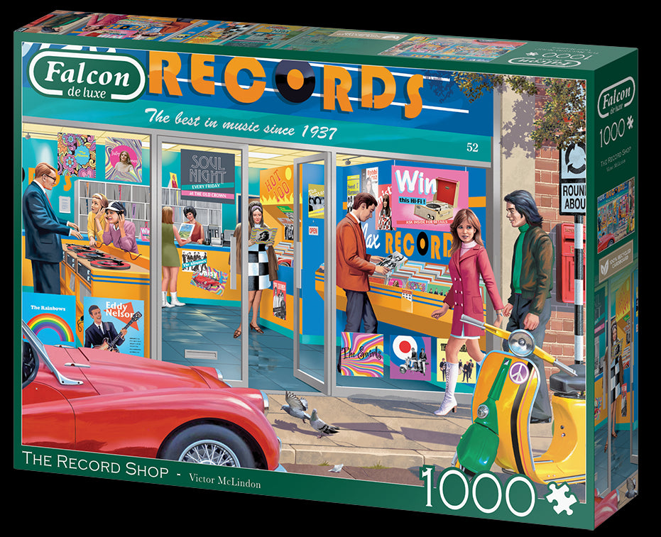 Falcon de luxe  The Record Shop 1000 Piece Jigsaw Puzzle