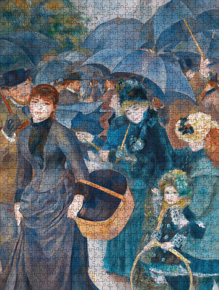 The Umbrellas - National Gallery 1000 Piece Jigsaw Puzzle