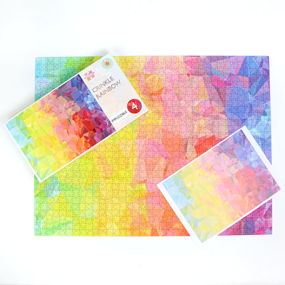 Crinkle Rainbow - Impuzzible No.4 - Impuzzible Jigsaw Puzzle