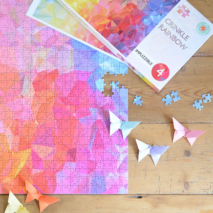 Crinkle Rainbow - Impuzzible No.4 - Impuzzible Jigsaw Puzzle