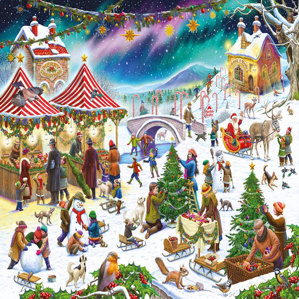 Fantastically Festive Christmas Jigsaw Puzzle Bundle Set